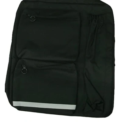 Afbeelding van Homecraft Deluxe Roller Bag, zakken met ritssluiting voor gewatteerde opslag, waterdicht polyester, opslag krukken en wandelstokken.