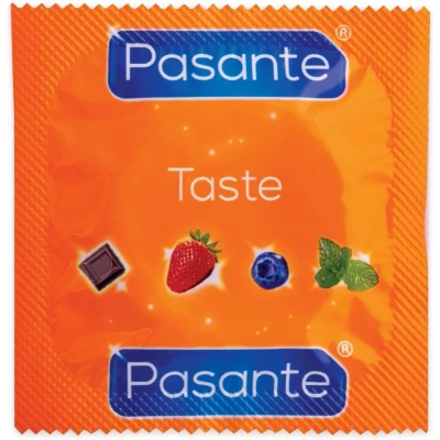 Afbeelding van Pasante Bosbes smaak 144 stuks Condooms