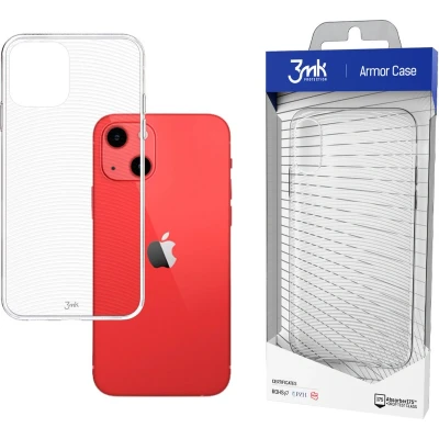 Afbeelding van 3mk iPhone 13 Armor Case Stevige Hoes voor Optimale Bescherming Transparant