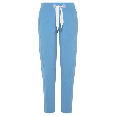 Afbeelding van Elbsand Sweatbroek Brinja met zakken en brede trekkoorden, joggingbroek, casual pasvorm