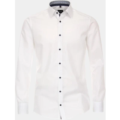 Afbeelding van Venti Modern FIT Overhemd, Heren, Maat: 45, Weiß
