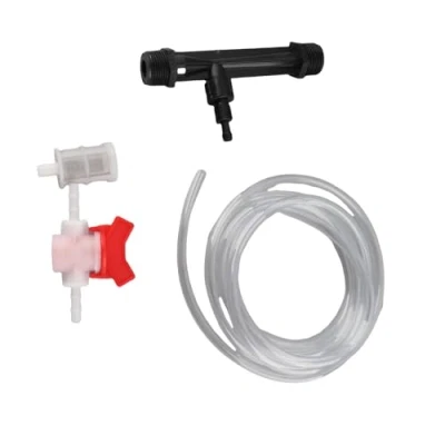 Afbeelding van Aramox Venturi injector, voor de tuin, irrigatie, set van G3/4 meststof injectorschakelaar, waterpijpset