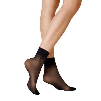 Afbeelding van KUNERT Dunne matte fijne sokken 152000 Mystique 20, zwart (black 0500), 39/42 EU
