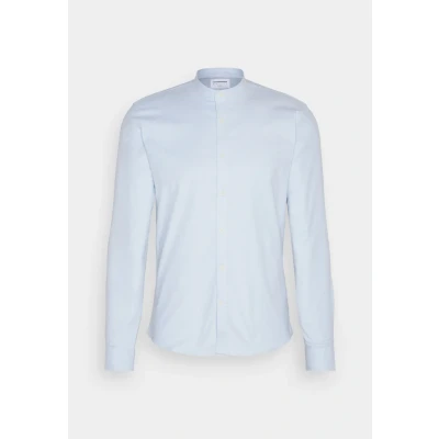 Afbeelding van Lindbergh Manderin Overhemd, Heren, Maat: XS, Blue