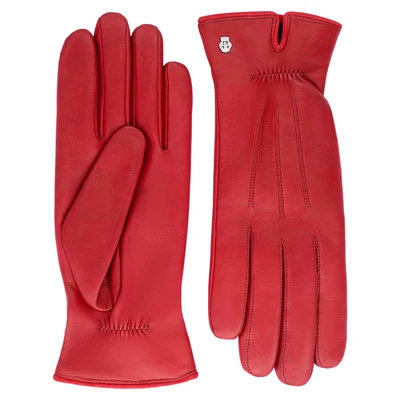 Afbeelding van Roeckl Vingerhandschoenen &#039;Antwerpen&#039; rood