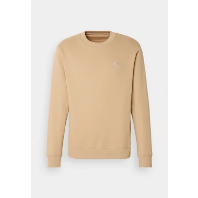 Afbeelding van Scotch &amp; Soda Seasonal CORE Badge LOGO CREW Sweater, Heren, Maat: XL, Sand