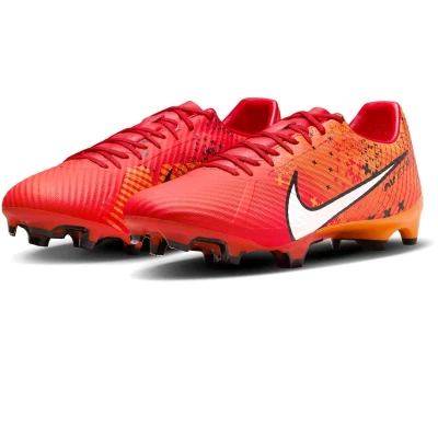 Afbeelding van Nike Performance Mercurial ZOOM Vapor 15 Academy FG/MG Voetbalschoenen met kunststof noppen, Heren, Maat: 43, Light crimson/pale ivory/bright mandarin