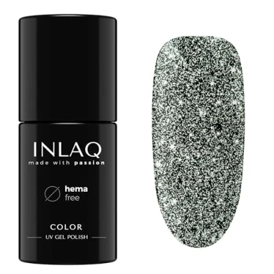 Afbeelding van INLAQ® Hema Free UV Gel Nagellak Glitter Shiny Signs Collectie of Gellak Lak in Libra Kleuren 6ml