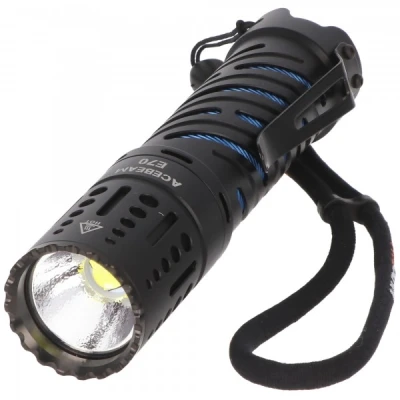 Afbeelding van AceBeam E70 LED zaklamp met 4600 lumen, AL, koud witte 6.500K, levering zonder batterij