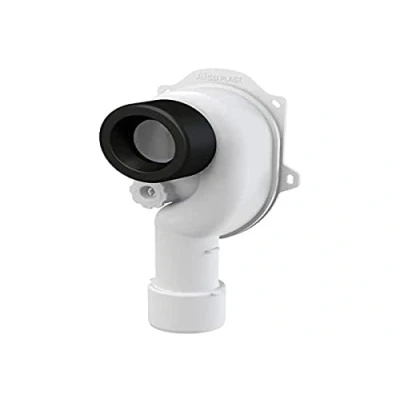 Afbeelding van Alcaplast A45C verticale urinosifon, wit