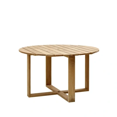 Afbeelding van Cane line Endloss eettafel rond teak Ø130 cm