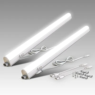 Afbeelding van B.K.Licht Set van 2 LED Keukenverlichting l: 57.3 cm (uitbreidbaar met plug in systeem) 8W 700lm 4.000K neutral wit kastverlichting onderbouwverlichting