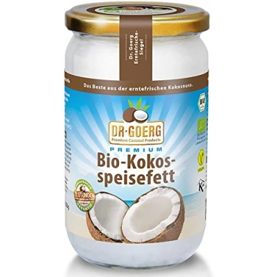 Afbeelding van Dr. Goerg Premium Kokosolie Ontgeurd Bio 1000ml