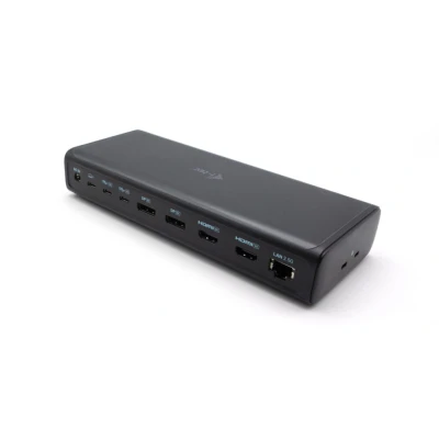 Afbeelding van Universal 6x 4K/60Hz Display Docking Station + Power Delivery 140W