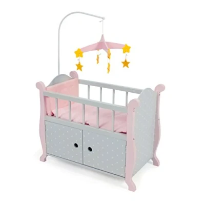 Afbeelding van CHIC 2000 Poppenbed met mobiel Puntos grey