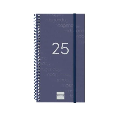 Afbeelding van Agenda Finocam YEAR Blauw 11,7 x 18,1 cm 2025