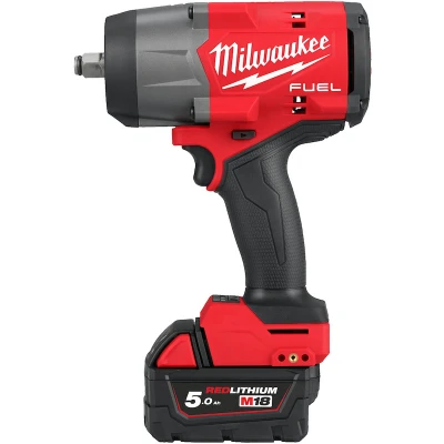Afbeelding van Milwaukee M18 FHIW2F12 502X FUEL™ slagmoersleutel 1/2&quot; high trq, 1491Nm frictiering, 2 x 5,0 Ah 4933492783