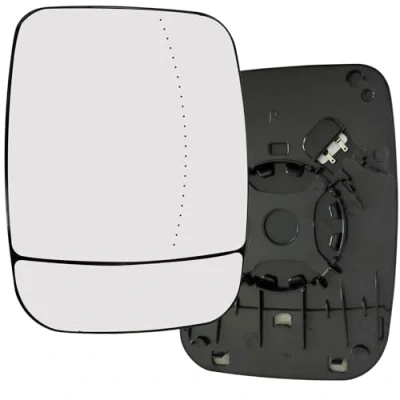 Afbeelding van KYYET Buitenkant Zijwindspiegel Glas past voor Renault Trafic 2014 2020/Vauxhall Vivaro B 2019/Nissan NV300 2016 2020/Flat Talento 2020 (rechterkant)