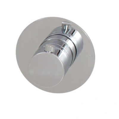 Afbeelding van Brauer Chrome Edition inbouwthermostaat inbouwdeel 1 gladde knop chroom