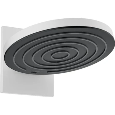 Afbeelding van hansgrohe pulsify hoofddouche 260 2j eco wandaansluiting mat wit 24151700
