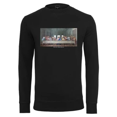 Afbeelding van Mister Tee Can?t Hang With Us Crewneck sweater/trui S Zwart