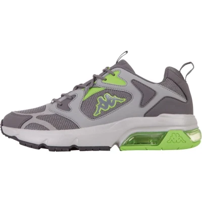 Afbeelding van Kappa Unisex Sneaker 243003 Grey/Green 43