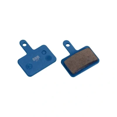 Afbeelding van BBB Cycling DiscStop Remblokken Schijfremblokken Compatibel met Shimano Deore Schijfremmen Blauw BBS 53T