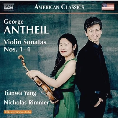 Afbeelding van Tianwa Yang &amp; Nicholas Rimmer Antheil: Violin Sonatas Nos. 1 4 (CD)