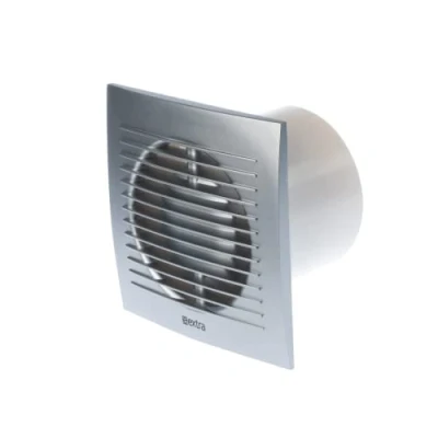 Afbeelding van Badkamerventilator 100 mm ZILVER met timer en vochtsensor EE100HTS