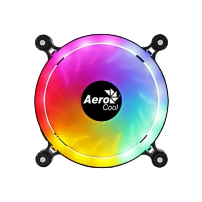 Afbeelding van Aerocool Spectro 12 FRGB Computer behuizing Ventilator cm Zwart, Doorschijnend 1 stuk(s)