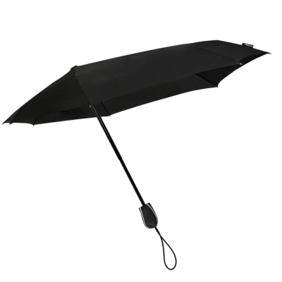 Afbeelding van Stormparaplu STORMini® aërodynomisch opvouwbaar windproof 90 cm zwart