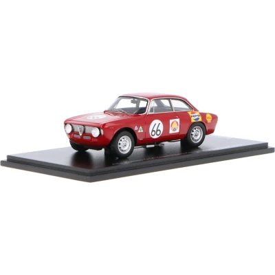 Afbeelding van Alfa Romeo GTA Spark Modelauto 1:43 1967 Albert Poon Team Hong Kong Pepsi SA272