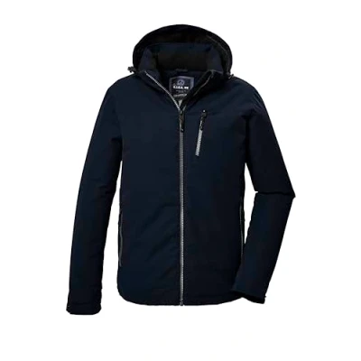 Afbeelding van G.I.G.A. DX Winterjas voor heren met afneembare capuchon en ritssluiting, Donkermarineblauw, XL