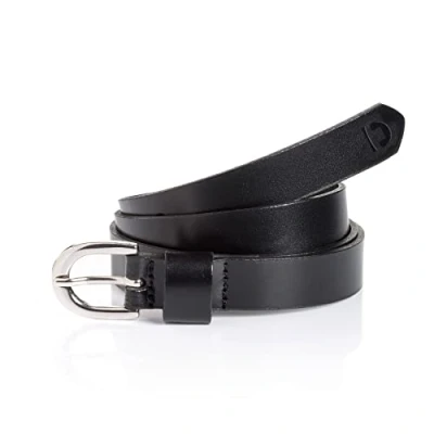 Afbeelding van TOM Tailor Denim Paula Riem, Dames, Maat: 80, Black