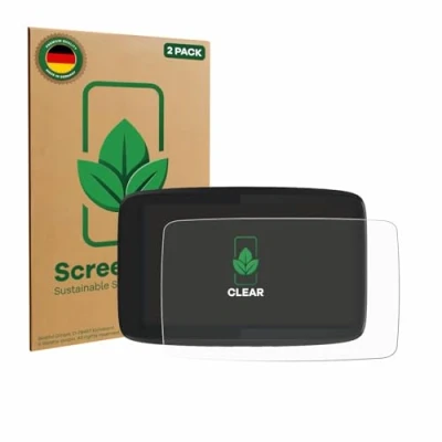 Afbeelding van ScreenLeaf Screenprotector voor TomTom GO Camper Tour Duurzame schermbescherming Folie Beschermfolie transparant (2 Stuks)