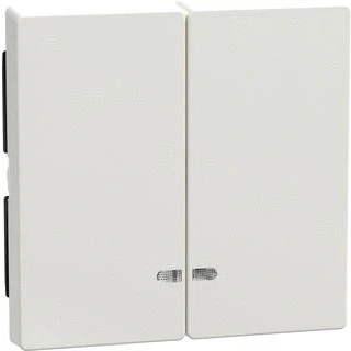 Afbeelding van Merten MEG3420 0319 Wisselschakelaar Afdekking System M Polar wit