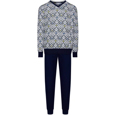 Afbeelding van Pastunette Pyjama Dusk Comfort Katoen Grijs Maat XL