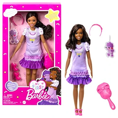 Afbeelding van Pop Barbie My First Brunette