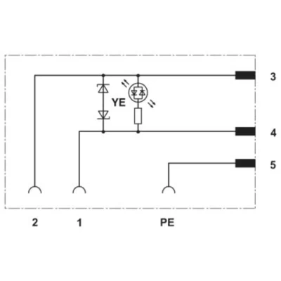 Afbeelding van Phoenix Contact SAC 3P MR/B 1L Z SCO 1458554 Inhoud: 1 stuk(s)