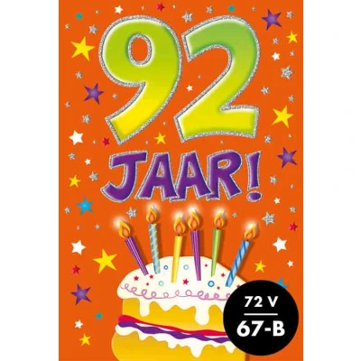 Afbeelding van Kaart That funny age 92 jaar TFA115