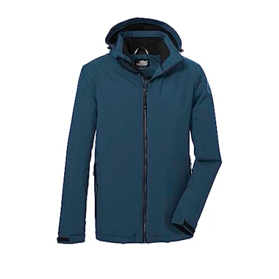 Afbeelding van killtec Heren Functioneel jack/outdoorjack met afritsbare capuchon KOW 22 MN JCKT, dark blue, L, 39705 000