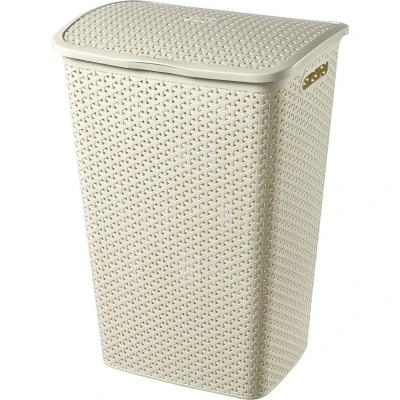 Afbeelding van CURVER Wasmand MY STYLE 55L wasmand, plastic, romig, 43x33x60
