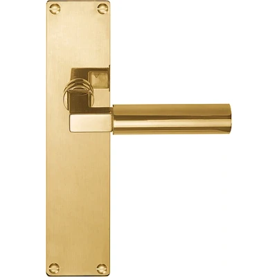 Afbeelding van Formani Deurkruk TIMELESS 1930MPSFC op schild blind messing ongelakt