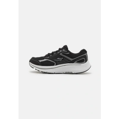 Afbeelding van Skechers GO RUN Consistent 2.0 Sneakers laag, Dames, Maat: 39.5, Black/white/metallic Leer en textiel