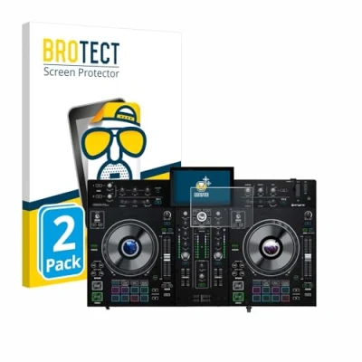 Afbeelding van BROTECT Screenprotector voor Denon DJ Prime 2 Folie Beschermfolie matte (2 Stuks)