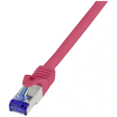 Afbeelding van LogiLink C6A014S netwerkkabel Rood 0,25 m Cat6a S/FTP (S STP)