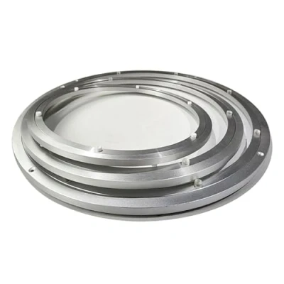 Afbeelding van Lazy Susan Draaiplateau Hardware, Aluminiumlegering Stille Basis Lager Ring, Zwaarlast Hardware Voor Eettafel Vitrinekasten (Size : 20 Inch)