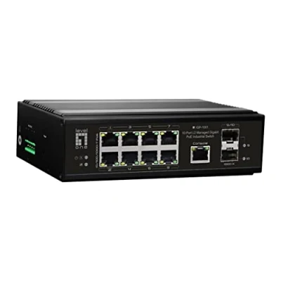 Afbeelding van LevelOne IGP 1061 netwerk switch Managed L2 Gigabit Ethernet (10/100/1000) Power over (PoE)
