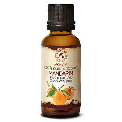 Afbeelding van Mandarijn Olie Essentiële 30ml 100% Puur &amp; Natuurlijk Aromatherapie Geurolie Geurverspreider Ontspanning Toevoegen aan Bad Cosmetica Massage Wellness Aroma Lamp Of Elektrische Diffuser