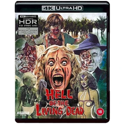 Afbeelding van Hell of the Living Dead 4K UHD + blu ray Import zonder NL OT